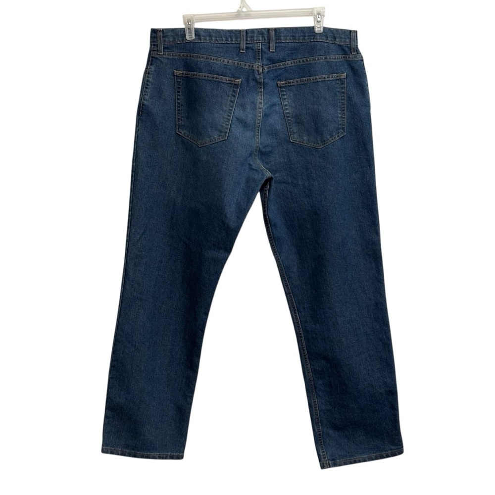 Saddlebred Jeans Size 42 X 32 Adult Mens Dark Blue jeans - Picture 4 of 6